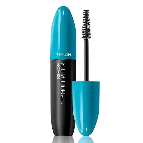 Revlon Mega Multiplier Mascara, Blackest Black, 0.28 Fluid Ounce Beauty & Personal Care REVLON