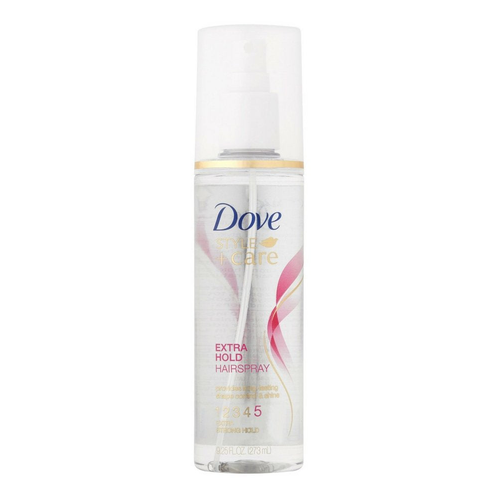 Dove STYLE+care Non-Aerosol Hairspray, Strength & Shine, Extra Hold 9.25 oz (Pack of 8) Beauty & Personal Care Dove