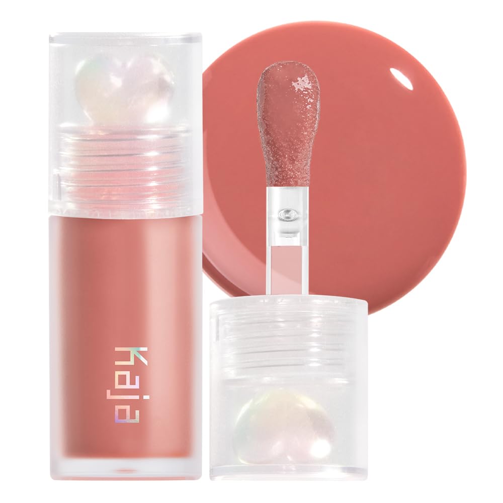 Kaja Lip Plumping - Juicy Glass 07 Fig Smoothie - Hydrating, Feel Plumped and Lightweight with Vitamin Tree Fruit Oil, Vegan, Cruelty-Free, Clear Tint Beauty and Personal Care Kaja
