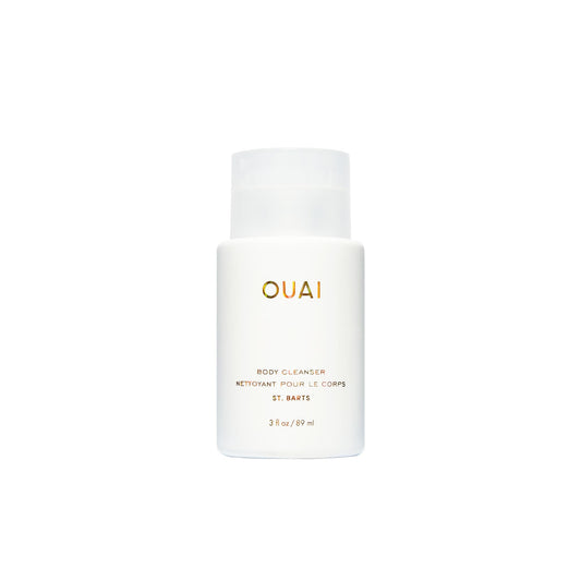 OUAI Body Cleanser, St. Barts Travel Size - Foaming Body Wash with Jojoba Oil & Rosehip Oil to Hydrate, Balance & Soften Skin - Paraben, Phthalate Beauty & Personal Care OUAI