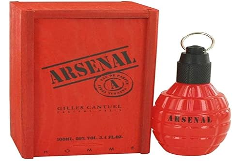 Gilles Cantuel Arsenal Red New Eau De Parfum Spray 3.4 Oz Beauty & Personal Care Gilles Cantuel