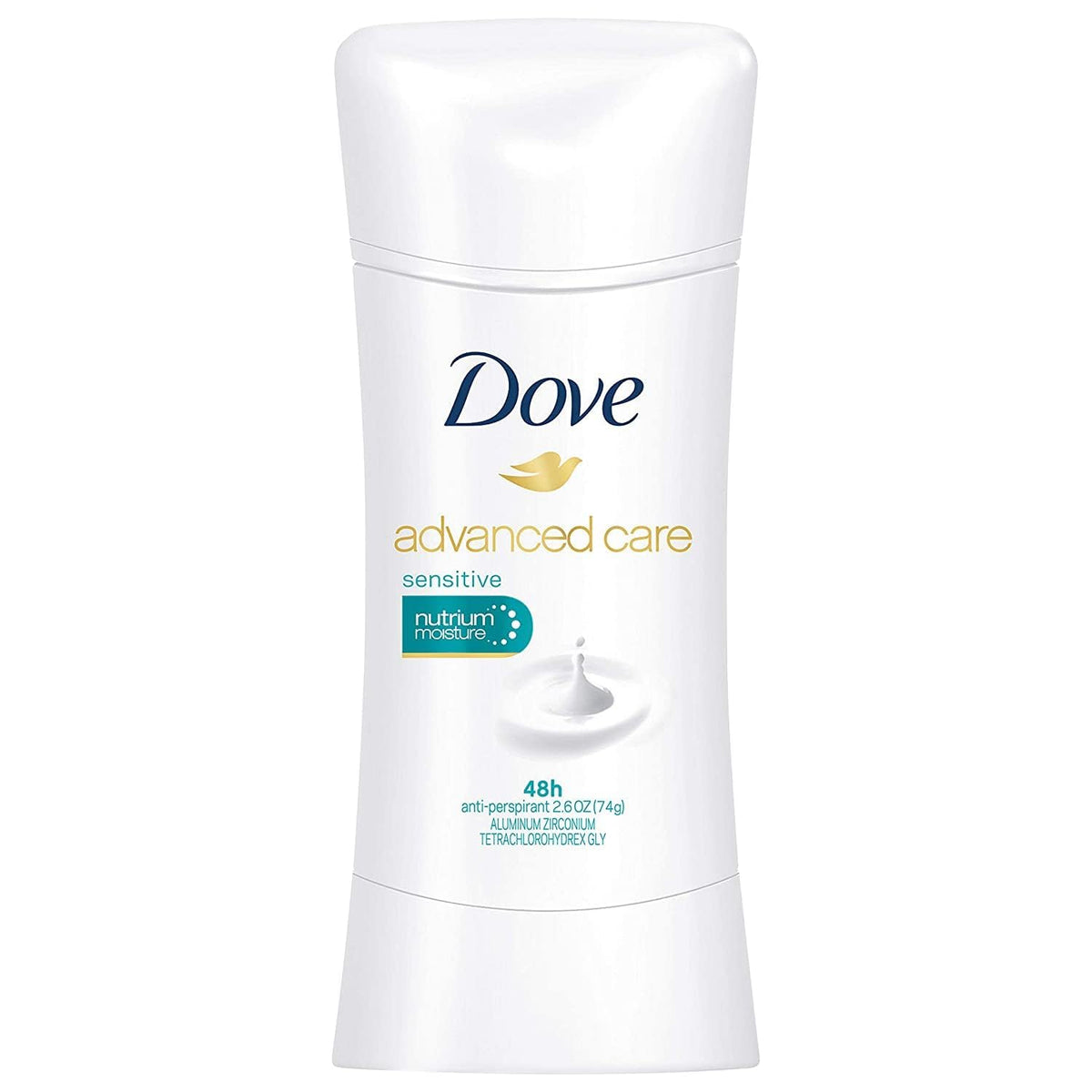 Dove Deodorant 2.6 Ounce Advanced Care Anti-Perspirant Sensitive Beauty and Personal Care Dove