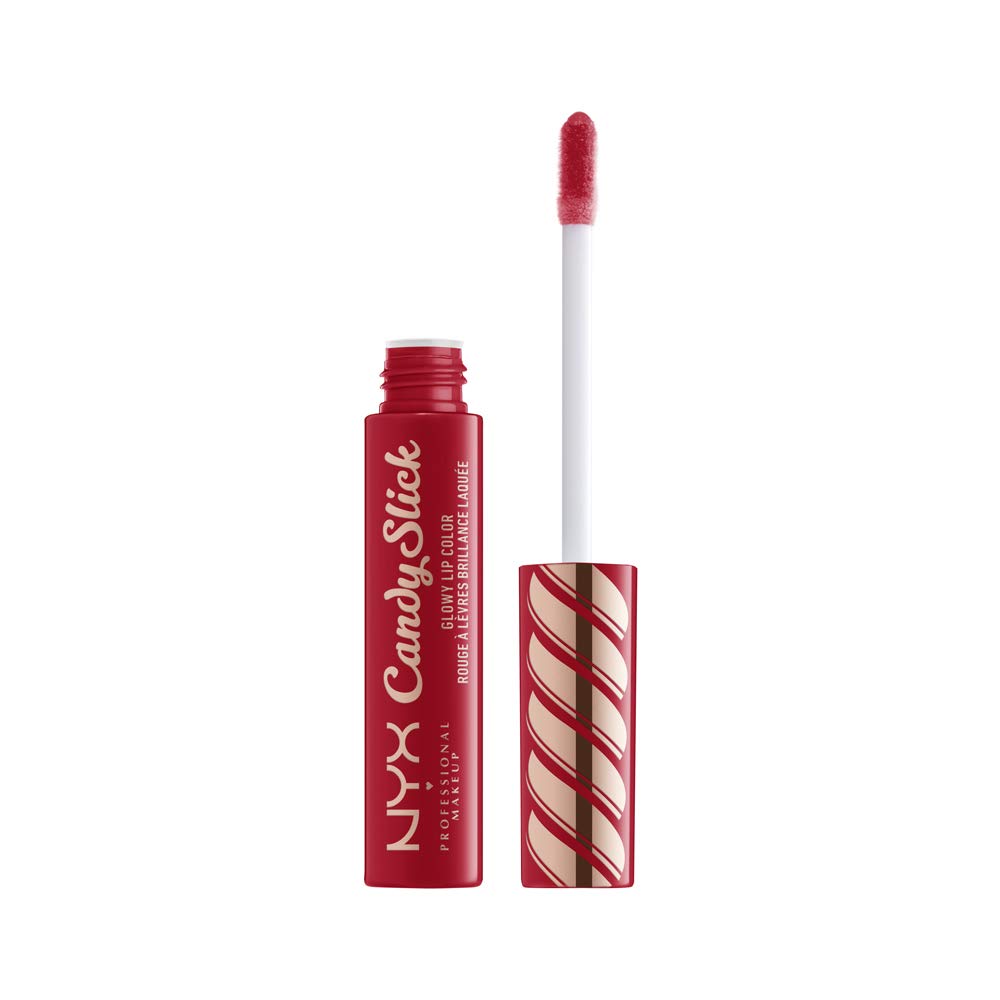 NYX PROFESSIONAL MAKEUP Candy Slick Glowy Lip Color Gloss - Jawbreaker (Red) Beauty & Personal Care NYX PROFESSIONAL MAKEUP