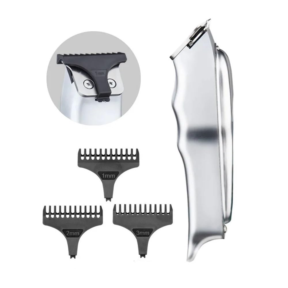EWKYLSEM Professional USB Hair Clipper Men Cordless Barber for Cutting Kit with T-Blade Trimmer Beard Beauty and Personal Care EWKYLSEM