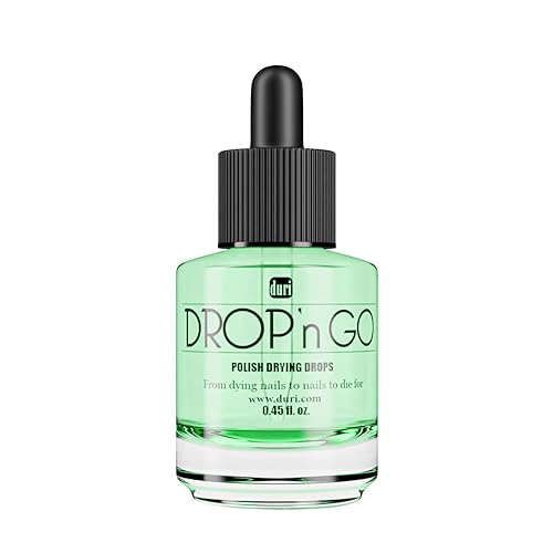 duri Drop'n Go Quick Dry Nail Drops - Fast Drying Drops for Long Lasting Nail Polish 0.45 fl. oz. (Pack of 1) Beauty & Personal Care duri