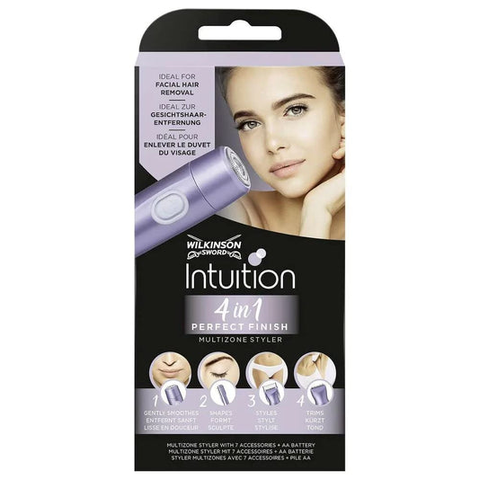 Wilkinson Sword 4-in-1 Intuition Perfect Finish Multi-Zone Women's Styler and Trimmer Beauty and Personal Care Wilkinson Sword