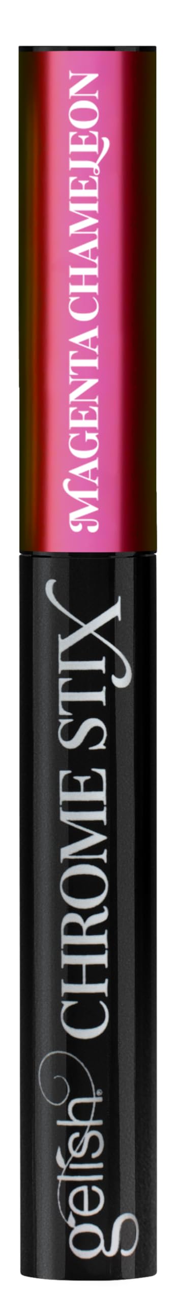 Gelish Chrome Stix Nail Art Powder At-Home Use: Magenta Chameleon, 0.5g