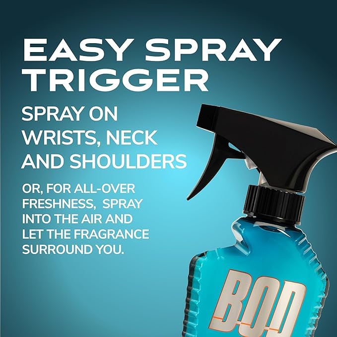 Parfums de Coeur Bod Man Fresh Blue Musk Body Spray 8 oz Beauty & Personal Care Bod Man