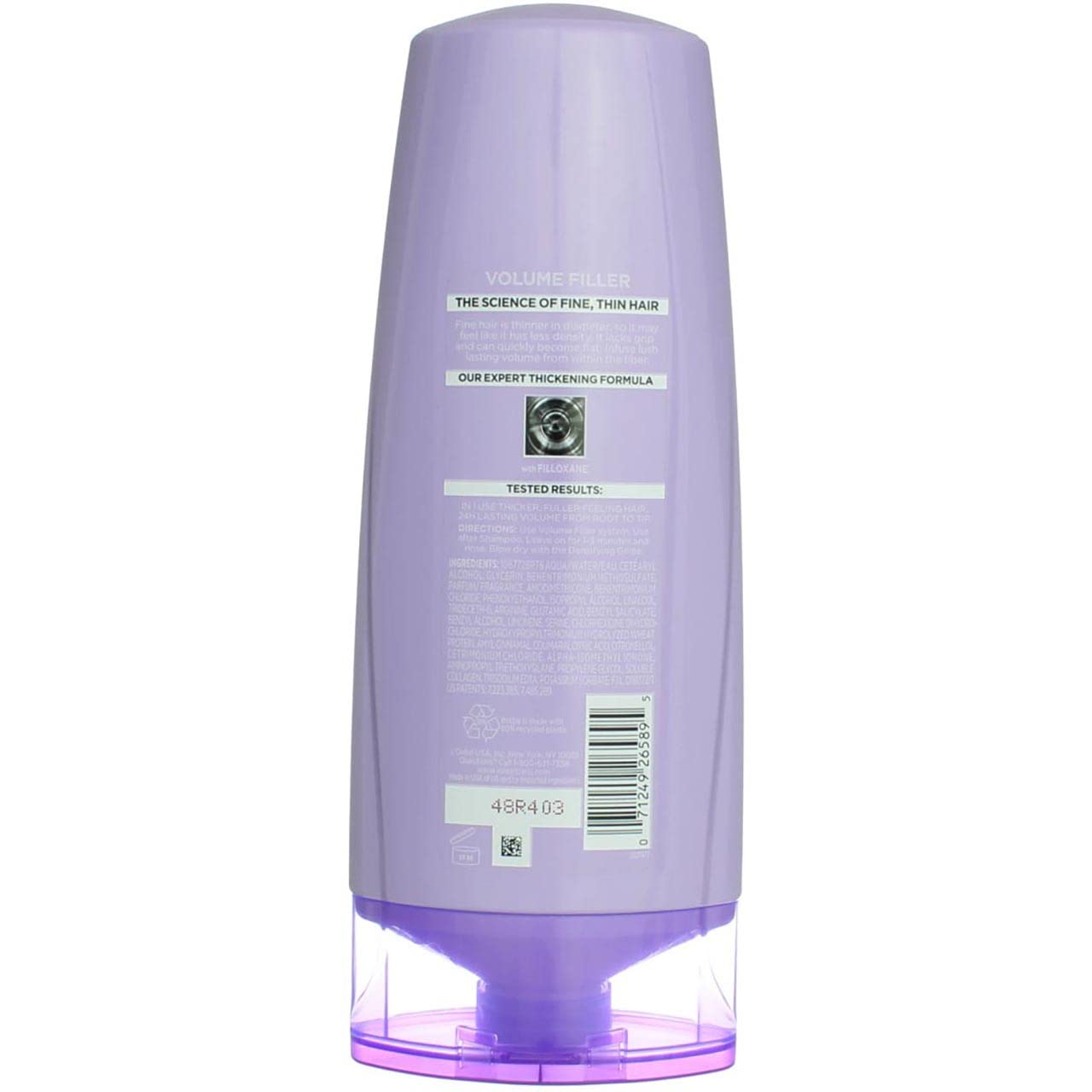 L’Oreal Paris Conditioner Volume Filler 12.6 Ounce (372ml) (3 Pack) Beauty & Personal Care L'Oreal Paris