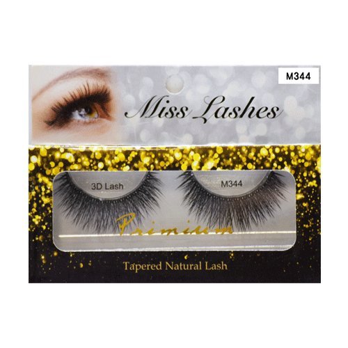 "4 Pairs" Miss 3D Volume lash M344 Beauty & Personal Care Miss Lash