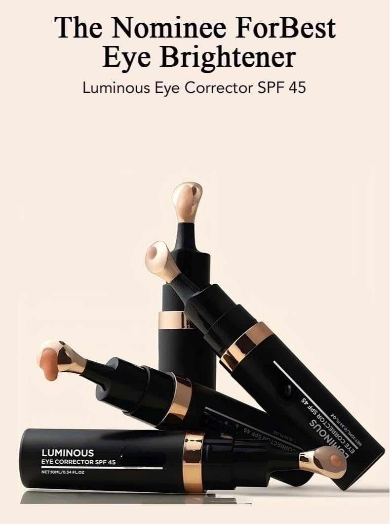 Absolutely Beautiful Under Eye Concealer - Brightens in Seconds, Crease-Proof & Lightweight, Half Pump for Both Eyes?10ml/0.34oz, Under Eye Coverage Beauty & Personal Care iACen