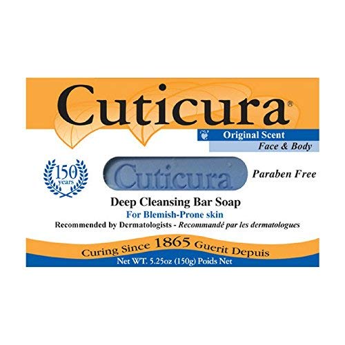 Cuticura Deep Cleansing Face and Body Soap, Original Scent 5.25 oz (Pack of 3) Beauty & Personal Care Cuticura