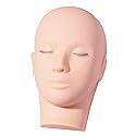 Amber Lash Mannequin Head With Embedded Layered eyelashes, For Lash Extension and Permanent Makeup Practice, With Reusable Multi-Layered Lashes Beauty & Personal Care Amber Lash