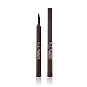 FLOWER BEAUTY By Drew Barrymore Forever Wear Winged Eyeliner - Long-Lasting + Smudge-Proof - Liquid Eyeliner + Winged Applicator (Dark + Stormy) Beauty & Personal Care FLOWER BEAUTY