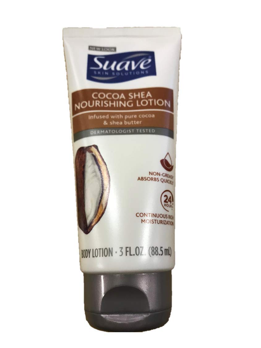 Suave Skin Therapy Cocoa Butter Moisturizer With Shea Butter, 3 fl oz Beauty & Personal Care Suave