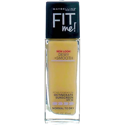 Maybelline Fit Me Liquid SPF#18 Foundation Porcelain (2-Pack) Beauty & Personal Care MAYBELLINE