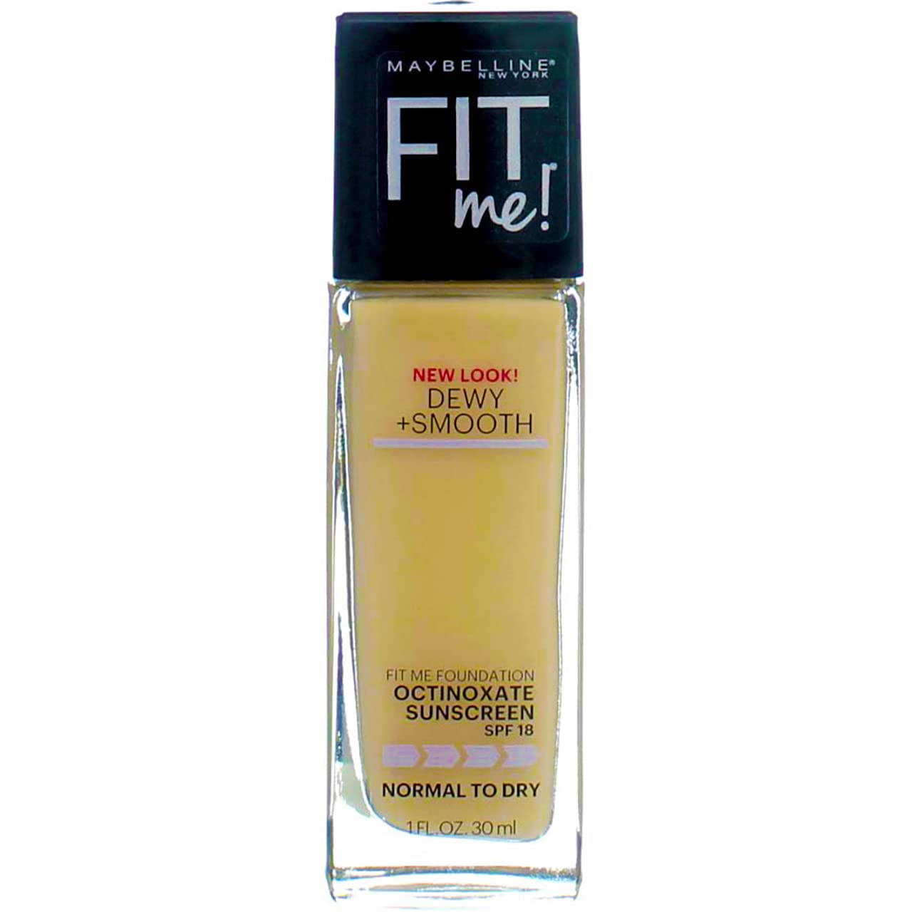 Maybelline Fit Me Liquid SPF#18 Foundation Porcelain (2-Pack) Beauty & Personal Care MAYBELLINE