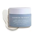 Summer Fridays Rich Cushion Face Cream - Ultra Plumping Barrier Repair Cream + Makeup Primer - Infuses Skin with Rich Hydration from Glycerin + Beauty & Personal Care Summer Fridays