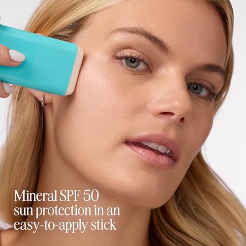 COOLA Organic Mineral Sunscreen SPF 50 Sunblock Stick, Dermatologist Tested Skin Care For Daily Protection, Vegan And Gluten Free, 0.6 Oz Beauty & Personal Care COOLA