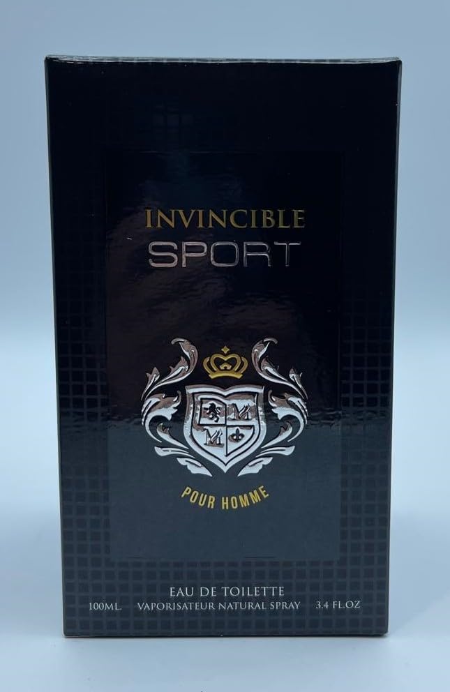 MCH BEAUTY LLC Invincible Platinum Men's Cologne 3.4 Fl. Oz. Eau de Toilette Spray (Sport) Beauty & Personal Care MCH BEAUTY LLC