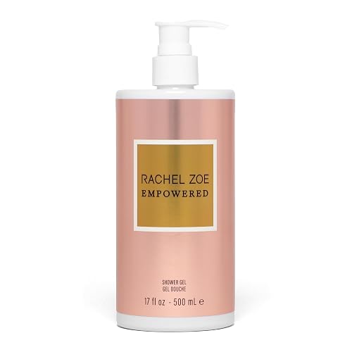 Rachel Zoe Empowered - Vanilla Musk Scent - Shower Gel for Women - Body Wash with Solar Floral, Jasmine, Heliotrope, Coconut, Vanilla Notes - 17 oz Beauty & Personal Care Rachel Zoe