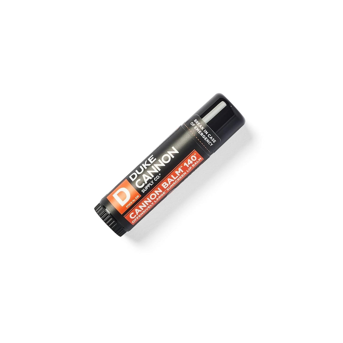Duke Cannon Balm 140° Tactical Lip Protectant - Blood Orange Mint Flavored Lip Balm for Men with SPF 30, Large Size, Premium Ingredients, 0.56oz Beauty and Personal Care Duke Cannon Supply Co.