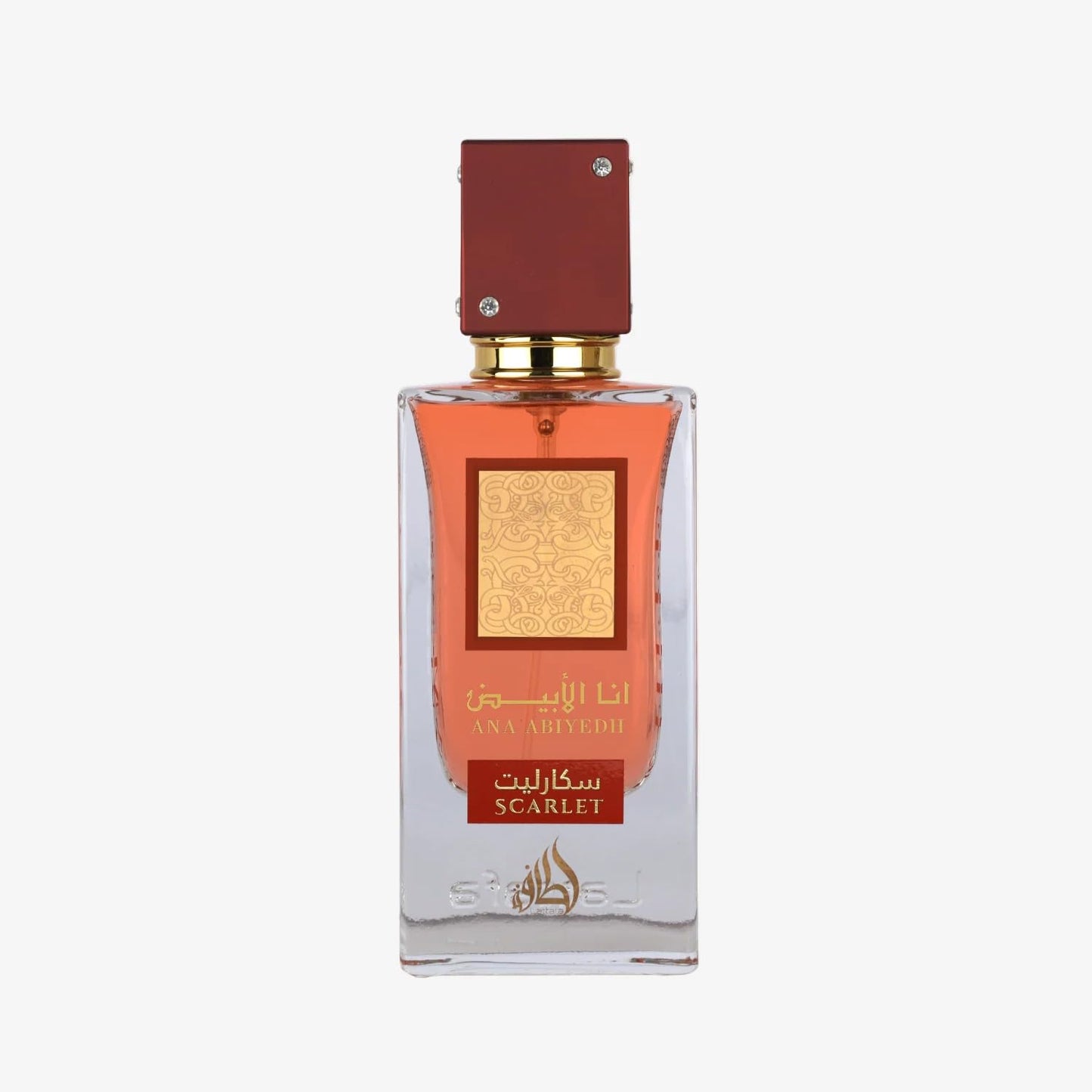 Lattafa Ana Abiyedh Scarlet - Fruity, Floral, Spicy, Sweet - Eau de Parfum Spray Long-Lasting Fragrance for Unisex, 2.0 Ounce / 60 ml Beauty and Personal Care Lattafa