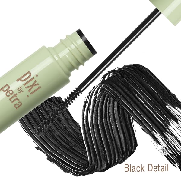 Pixi Beauty Lower Lash Mascara, Water-Resistant Formula, Slim Brush with Short Bristles, Vitamin E & Panthenol for Lashes, 3.2ml 0.11fl oz Beauty & Personal Care Pixi