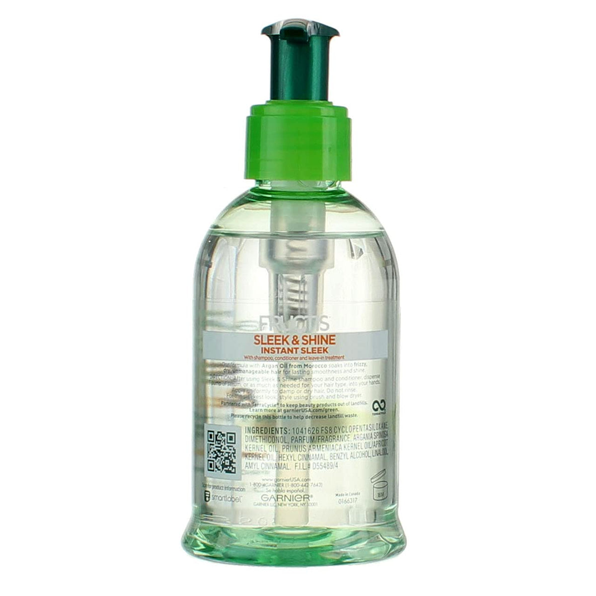 Garnier Fructis Sleek Shine Anti Frizz Serum, 5.1 FZ