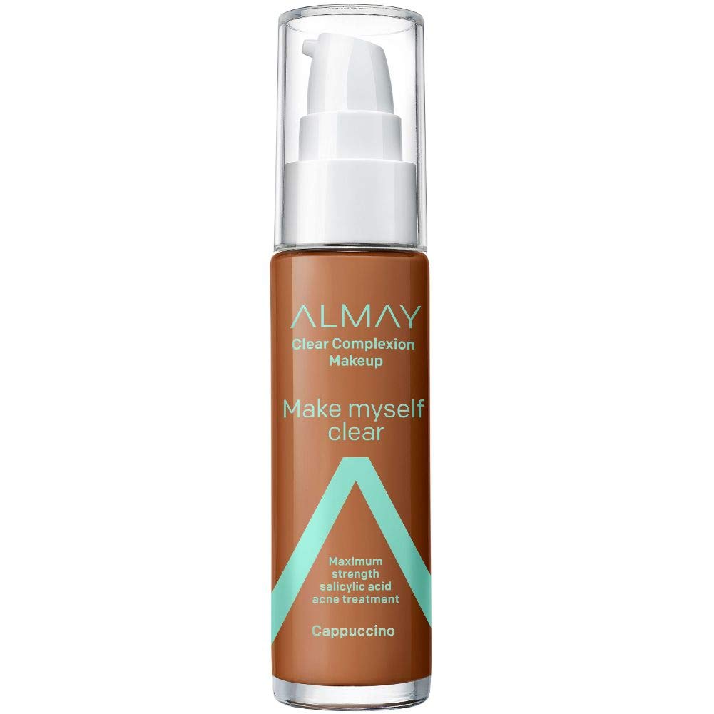 Almay Clear Complexion Makeup, Matte Finish Liquid Foundation with Salicylic Acid, Hypoallergenic, Cruelty Free, -Fragrance Free, Dermatologist Beauty & Personal Care Almay