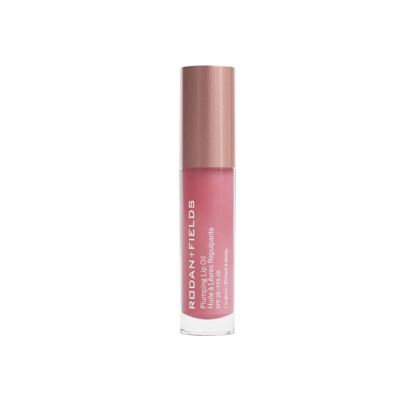 RODAN + FIELDS Plumping Lip Oil SPF 28 - 5 mL - Pink - Tinted Lip Treatment with Peptides, Hyaluronic Acid & Sunscreen Filters - Hydrates, Defines Beauty and Personal Care RODAN + FIELDS