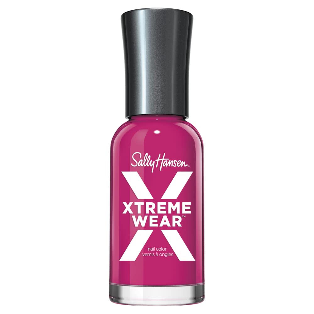 Sally Hansen Xtreme Wear Nail Polish, Fuchsia Power, 0.4 Fl. Oz. Beauty & Personal Care Sally Hansen