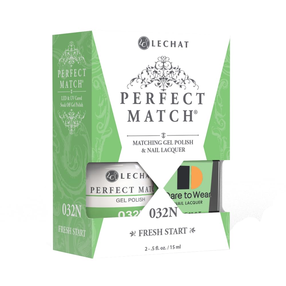 LeChat - Perfect Match - Matching Gel Polish & Nail Lacquer - Holocene Collection (Fresh Start)