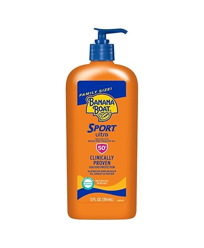 Banana Boat Sport SPF 50 Family Size Sunscreen Lotion, 12 Fluid Ounce Beauty & Personal Care Banana Boat
