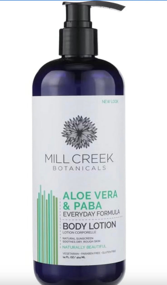 Aloe & Paba Lotion 16 OZ Beauty & Personal Care Mill Creek