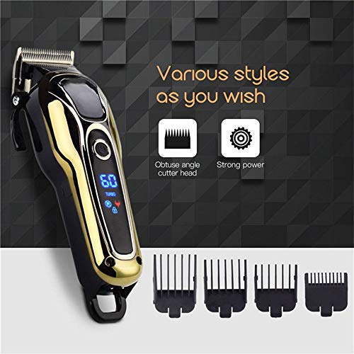 ZUIAI Hair Clipper Shaver Beard Trimmer Men Rechargeable Hair Trimmer Electric Cutter Hair Cutting Machine Clipper Men Beauty and Personal Care ZUIAI