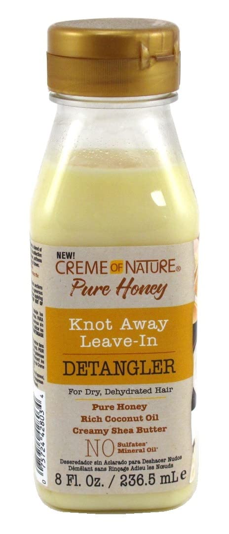 Creme Of Nature Pure Honey Detangler 8 Ounce Leave-In (Pack of 2) Beauty & Personal Care Creme of Nature