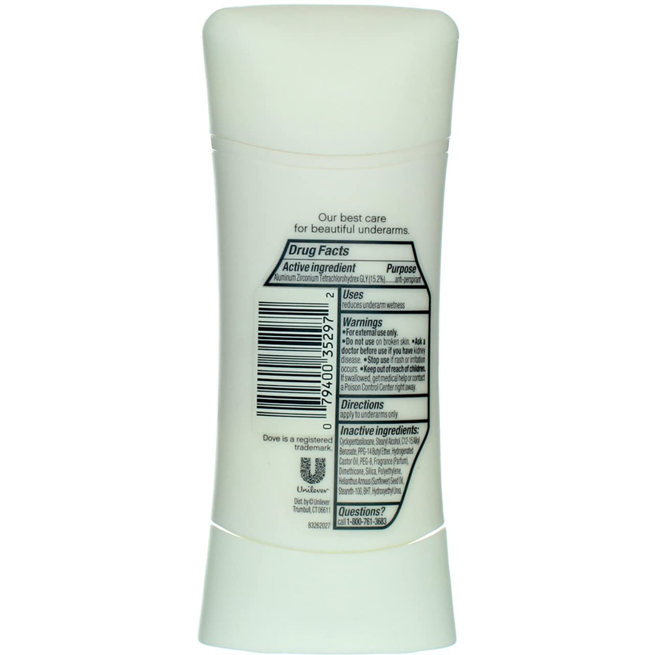 Dove Advanced Care Antiperspirant Deodorant Cool Essentials 2.6 oz(Pack of 3) Beauty and Personal Care Dove