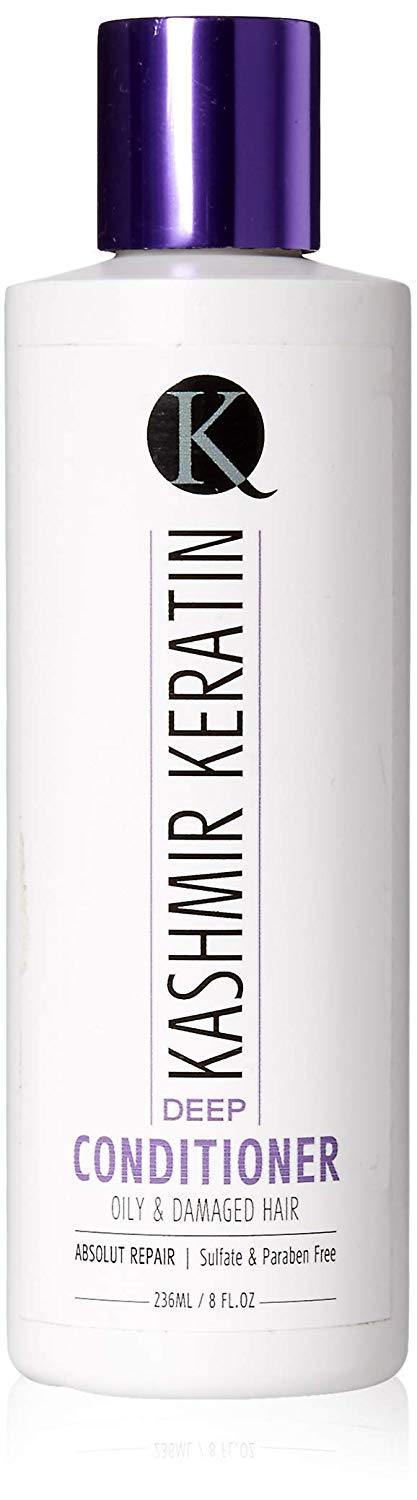 Keratin Enriched 8oz Hair Care Set (8oz Shamp/8oz Deep Cond) Beauty & Personal Care Kashmir Hair Systems