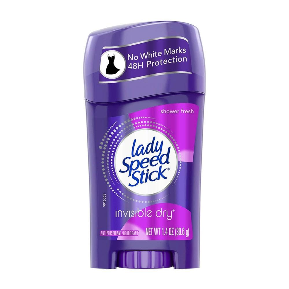 Lady Speed Stick Deodorant 1.4 Ounce Shower Fresh (41ml) (2 Pack) Beauty & Personal Care Lady Speed Stick