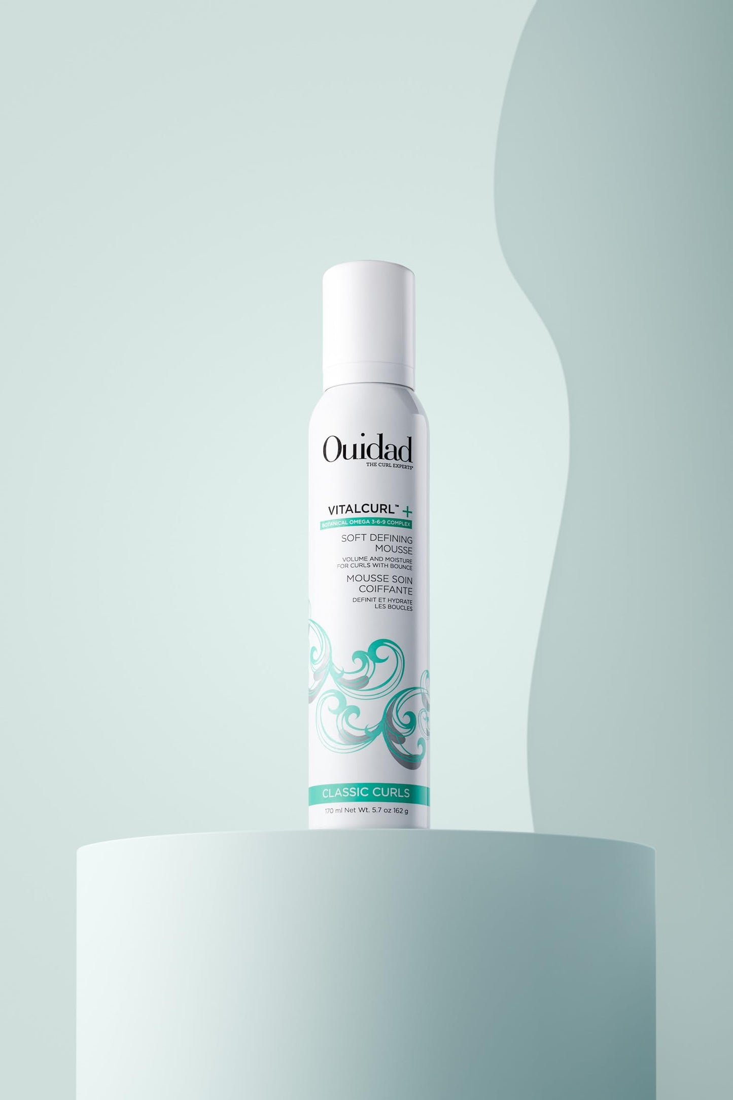 Ouidad VitalCurl+ Curl Defining Mousse, Lightweight Hair Foam, Styler for Soft, Touchable Hold, Adds Shine, Bounce & Volume, For Spiral Curls Beauty & Personal Care Ouidad