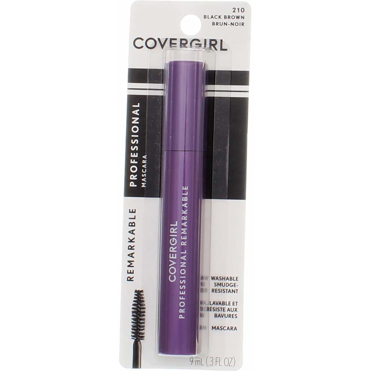 CoverGirl Professional Remarkable Washable Mascara, Black Brown [210] 0.30 oz Beauty & Personal Care COVERGIRL