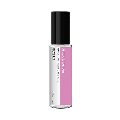 DEMETER Apple Blossom Roll On Perfume Oil, 0.33 Oz, Long-Lasting Beauty & Personal Care DEMETER
