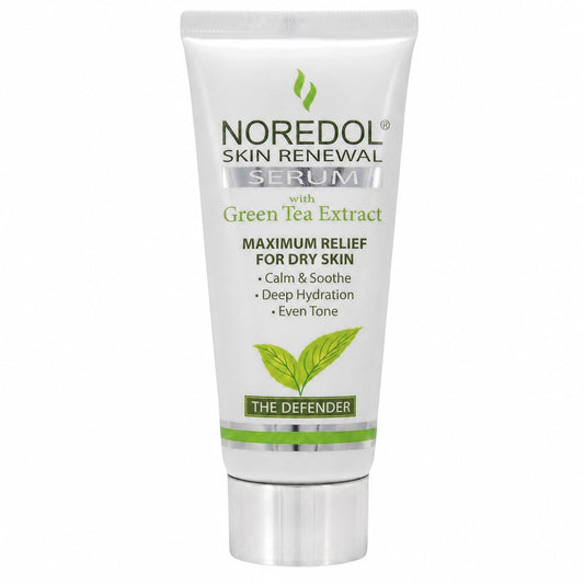 Noredol Green Tea Face Serum Moisturizer - Water Based Daily Barrier Antioxidant Hydration with Aloe Vera & Panthenol - Fragrance Free Makeup Prep Beauty & Personal Care Noredol