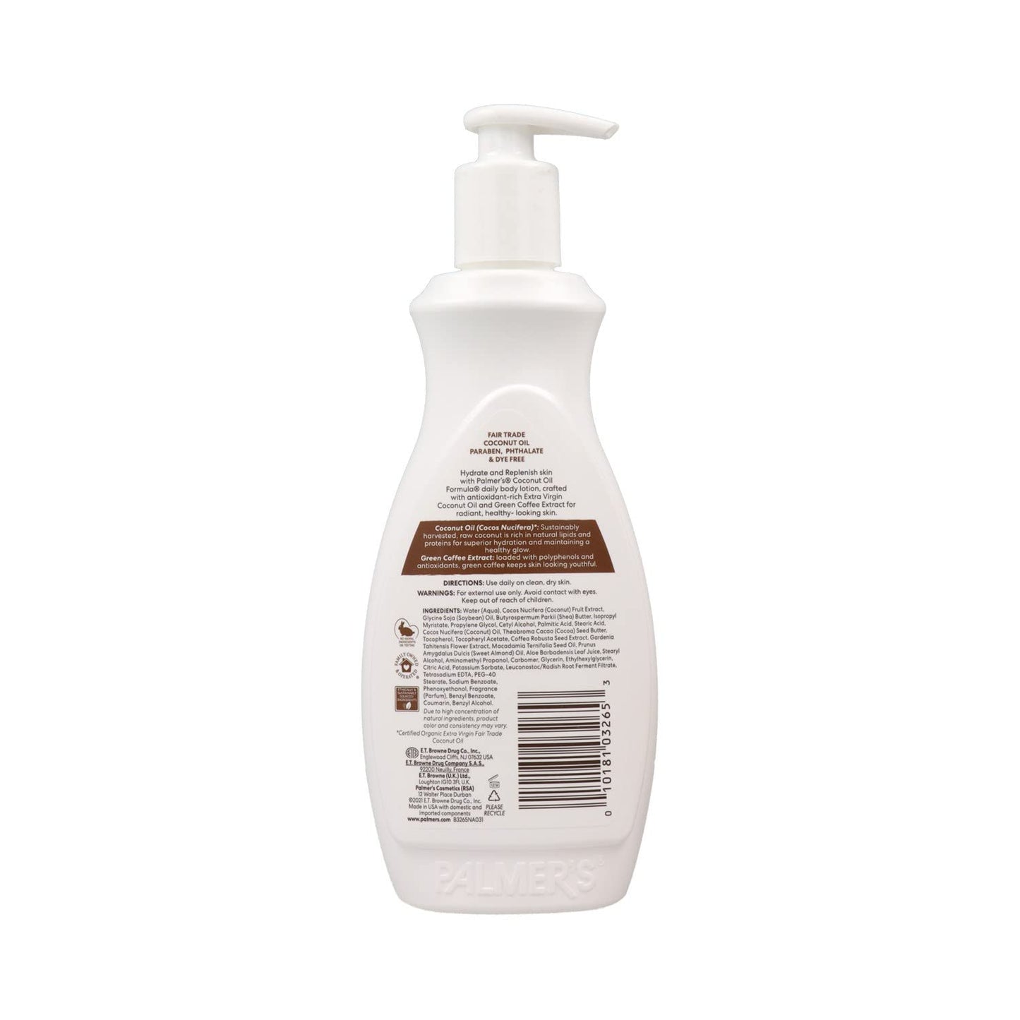 Palmer's Coconut Oil Body Lotion 13.5oz Pump (2 Pack) Beauty & Personal Care Palmer's