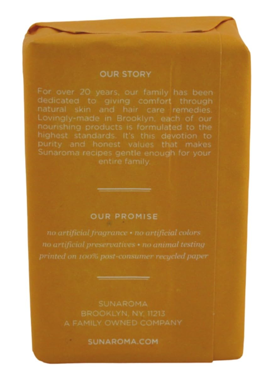 Sunaroma Soap Bar Shea Butter 8 Ounce (Pack of 2) Beauty & Personal Care SUNAROMA
