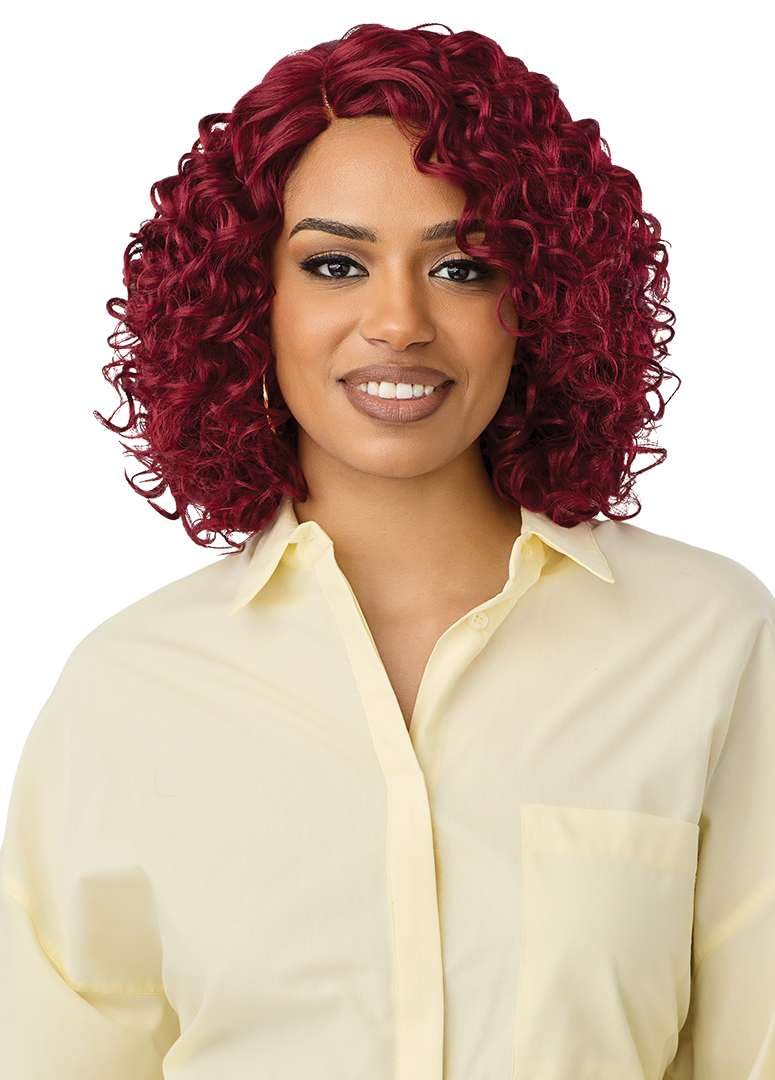 Outre The Daily Wig - Lace Part Wig - Style & Dash - Daily 28 (DARK BROWN 2)