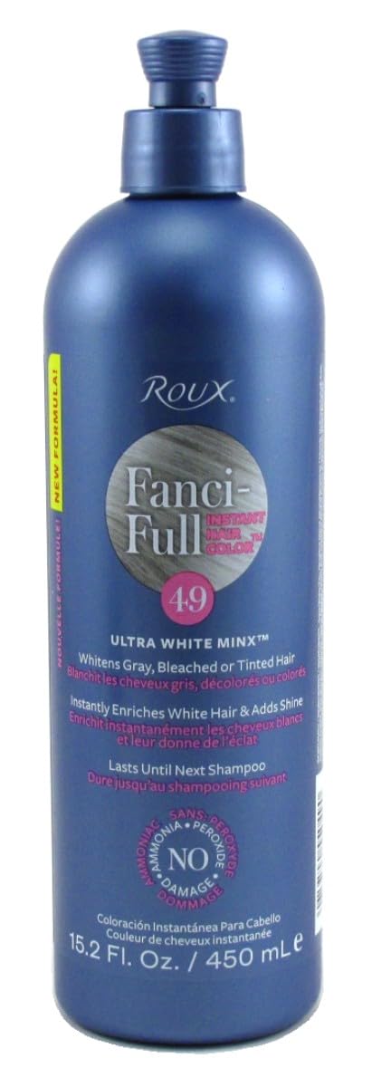 Roux Fanci-Full Rinse #49 Ultra White Minx 15.2 Ounce (Pack of 3) Beauty & Personal Care Roux