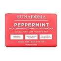 SUNAROMA Soap - 8.5oz (Peppermint Oil & Rosemary) Beauty & Personal Care SUNAROMA
