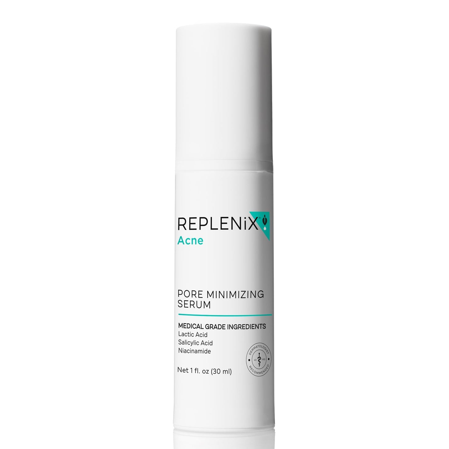 Replenix Pore Minimizing Face Serum with Medical-Grade Niacinamide, Lactic & Salicylic Acids, Dermatologist-Recommended for Large Pores & Uneven Skin Beauty & Personal Care Replenix